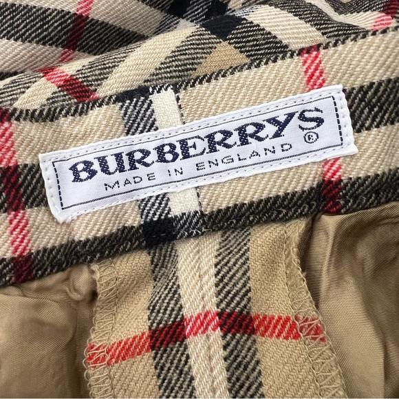 Burberry nova check print vintage shorts with metal charms unisex retro unisex - Picture 9 of 16
